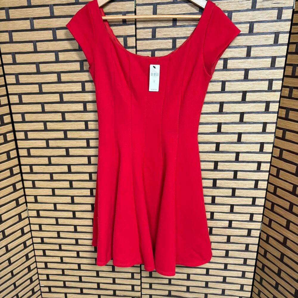Anthropologie Bailey 44 Red Dress Size Medium